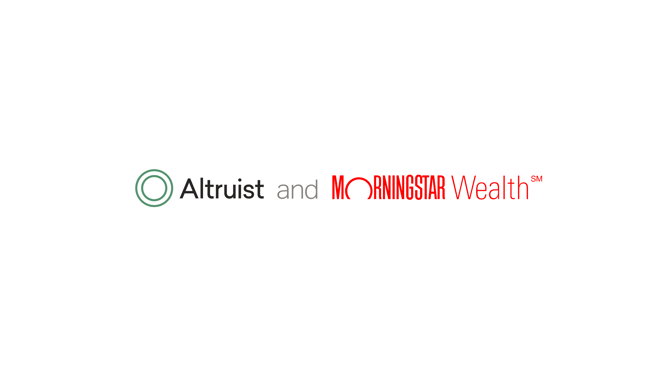 Altruist + Morningstar blog