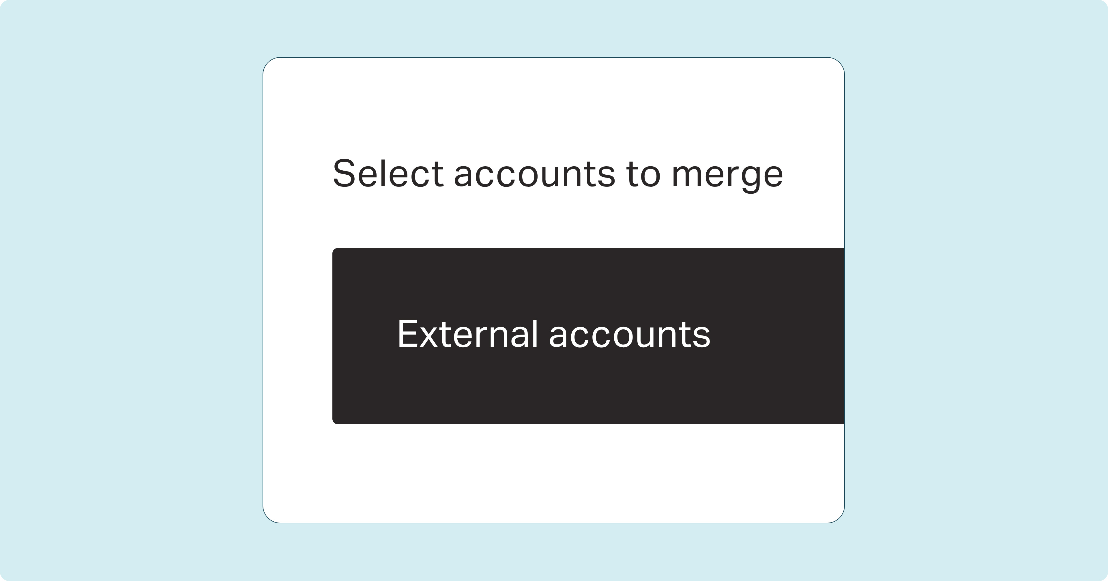 Blog-Account Merge