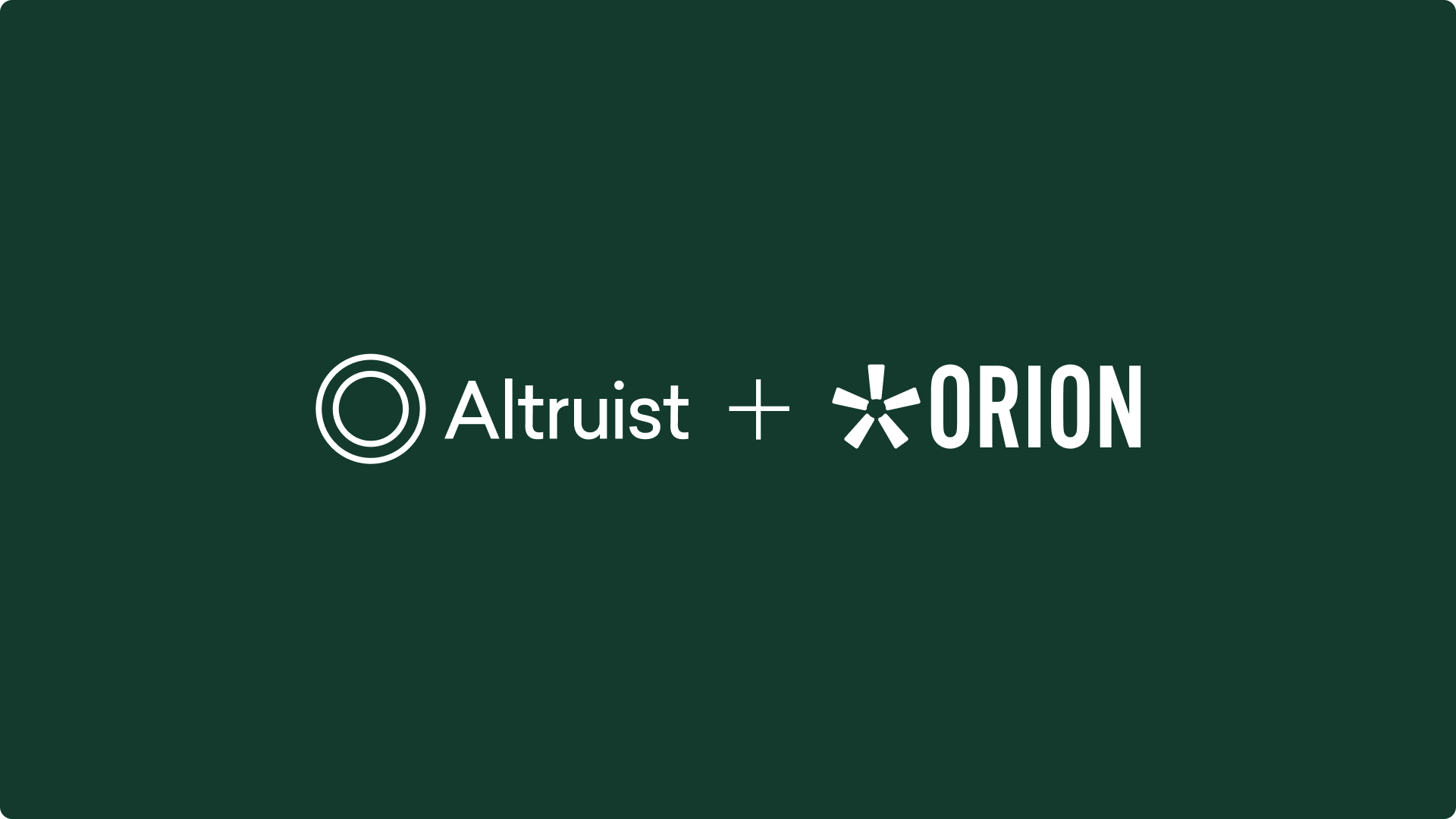 New integration partner_ Orion