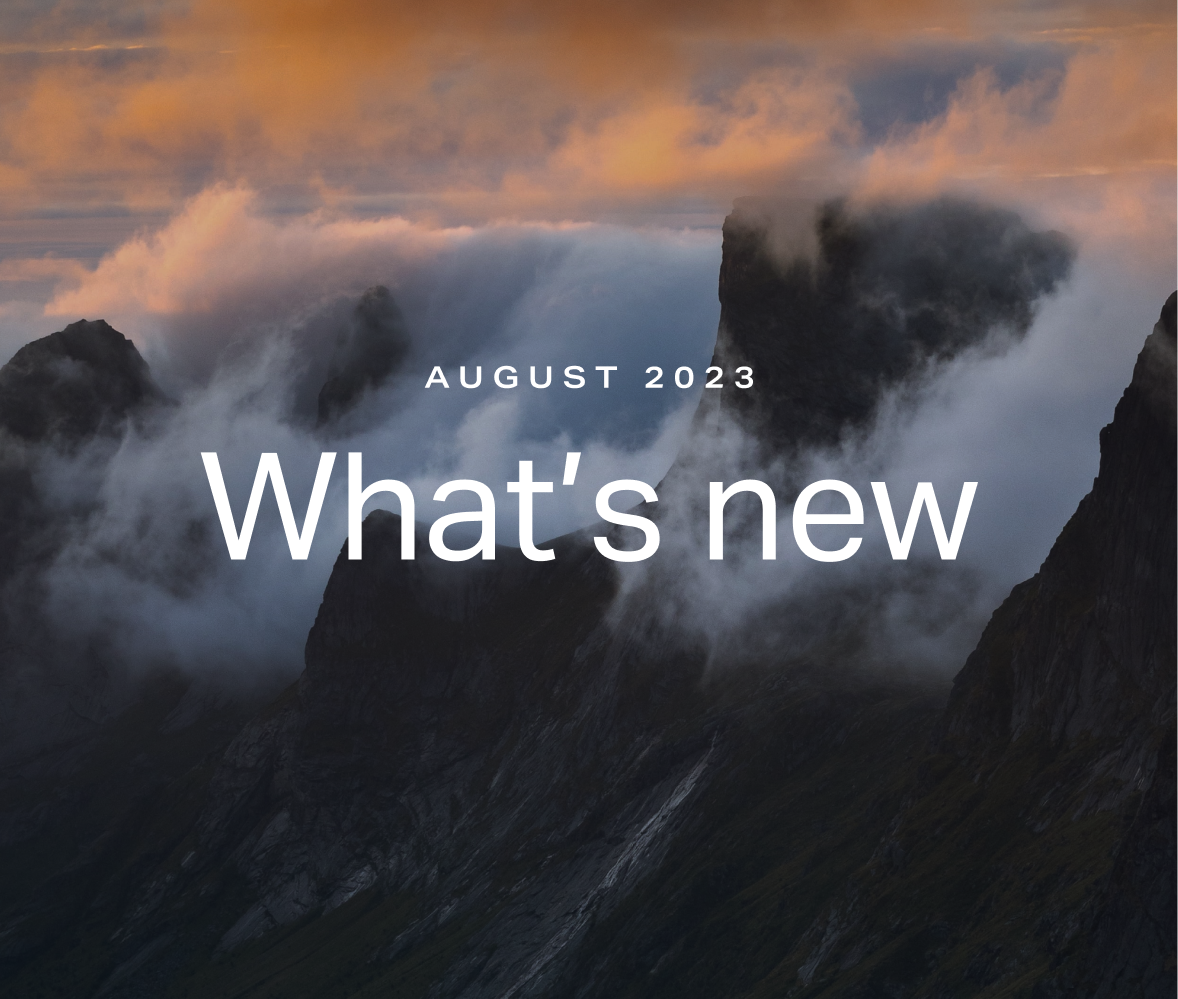 New in August 2023: MoneyGuide sync, multiple account opening, holdings level performance, and more